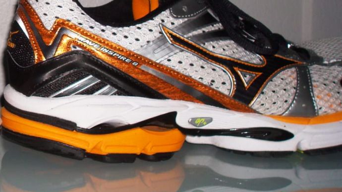 Mizuno Wave Inspire 8 - Heel Lateral View