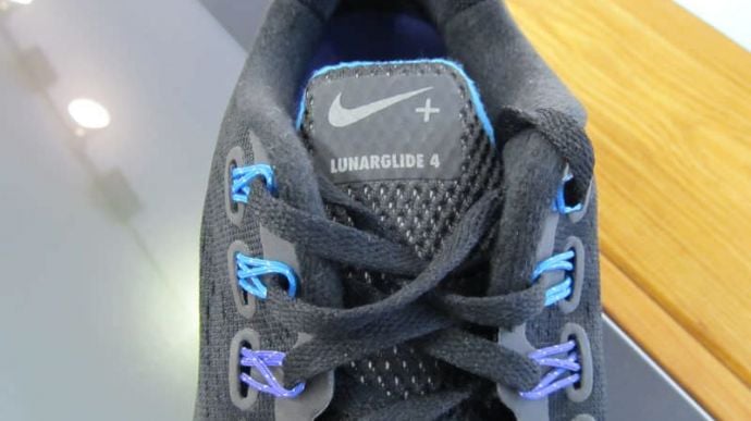Nike LunarGlide 4- Tongue and Eyelets