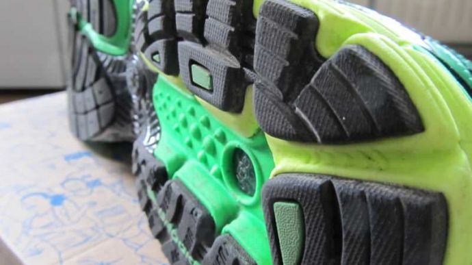 Brooks Ravenna 4 - Heel Outsole Detail