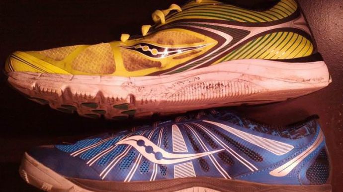 Saucony Kinvara TR - Medial Side