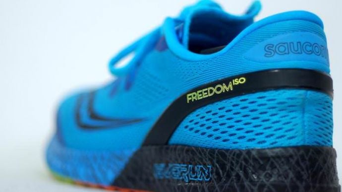Saucony Freedom ISO - Lateral Side