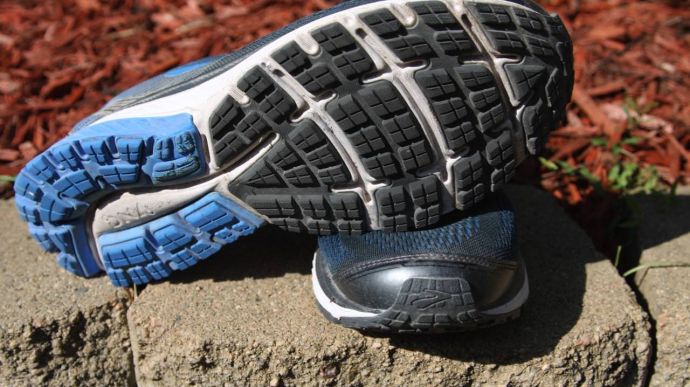 Brooks Ghost 10 - Sole and Toe