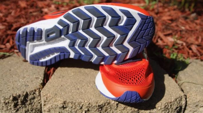 Saucony Ride 10 - Sole and Toe