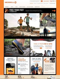 Merrell Barefoot Running Screenshot