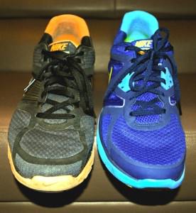 Lunarglide 1 vs 3 - Upper View