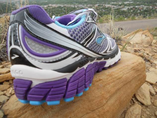 Brooks Ghost lateral heel