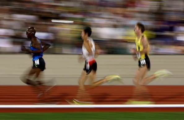 10,000 Meters Race in Eugene, Oregon