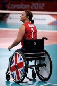 Martine Wright at the 2012 London Paralympics