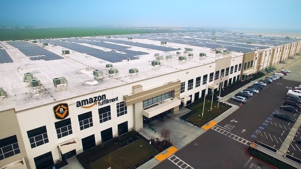 Amazon fulfillment warehouse