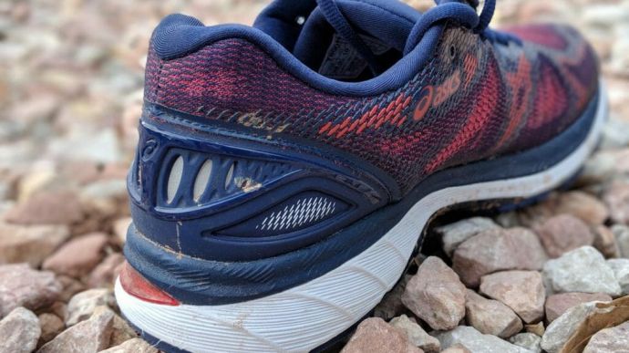 Asics Gel Nimbus 20 - Heel