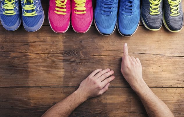 anatomy of a running shoe