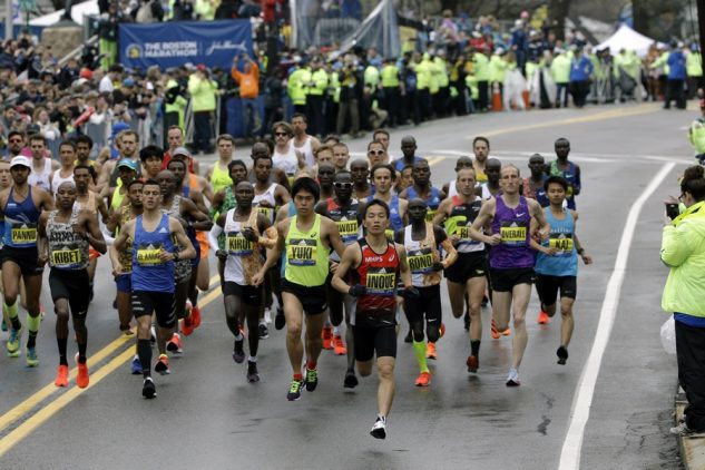 2019 Boston Marathon.