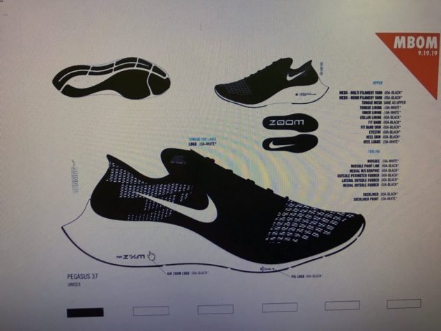 nike pegasus 37 - leak sheet