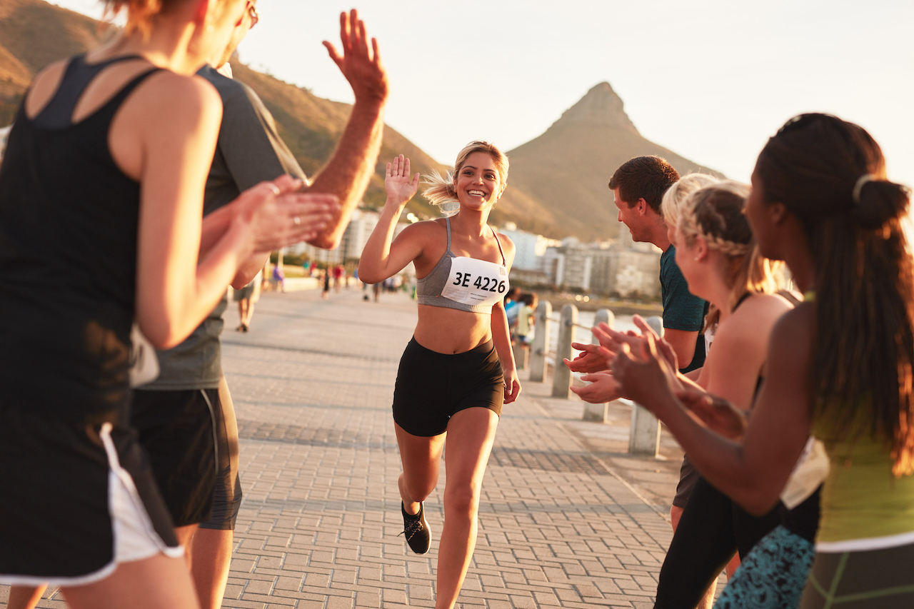 running tip - have a goal