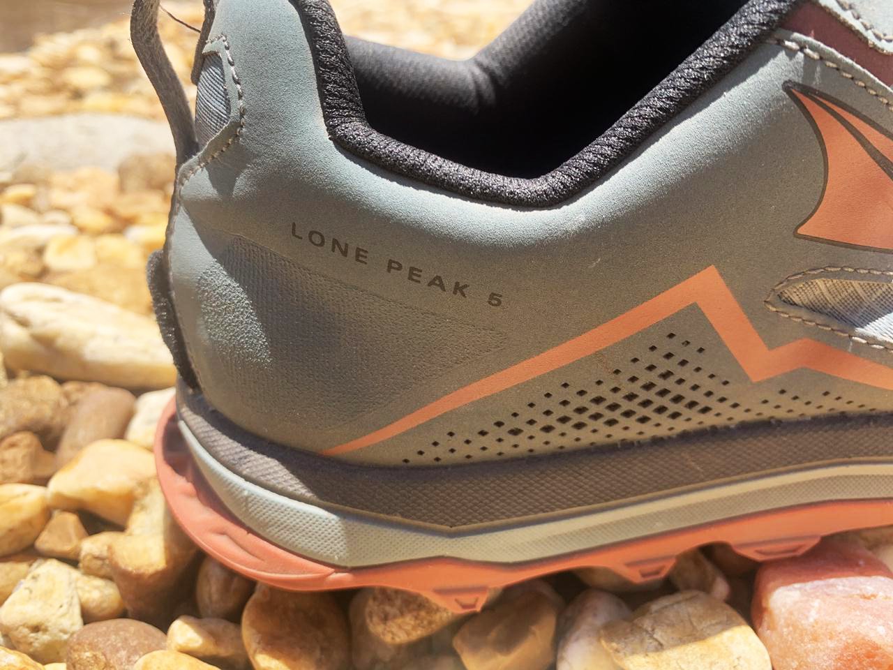 Altra Lone Peak 5.0 - Closeup Heel