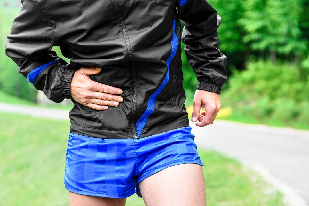 Running cramp
