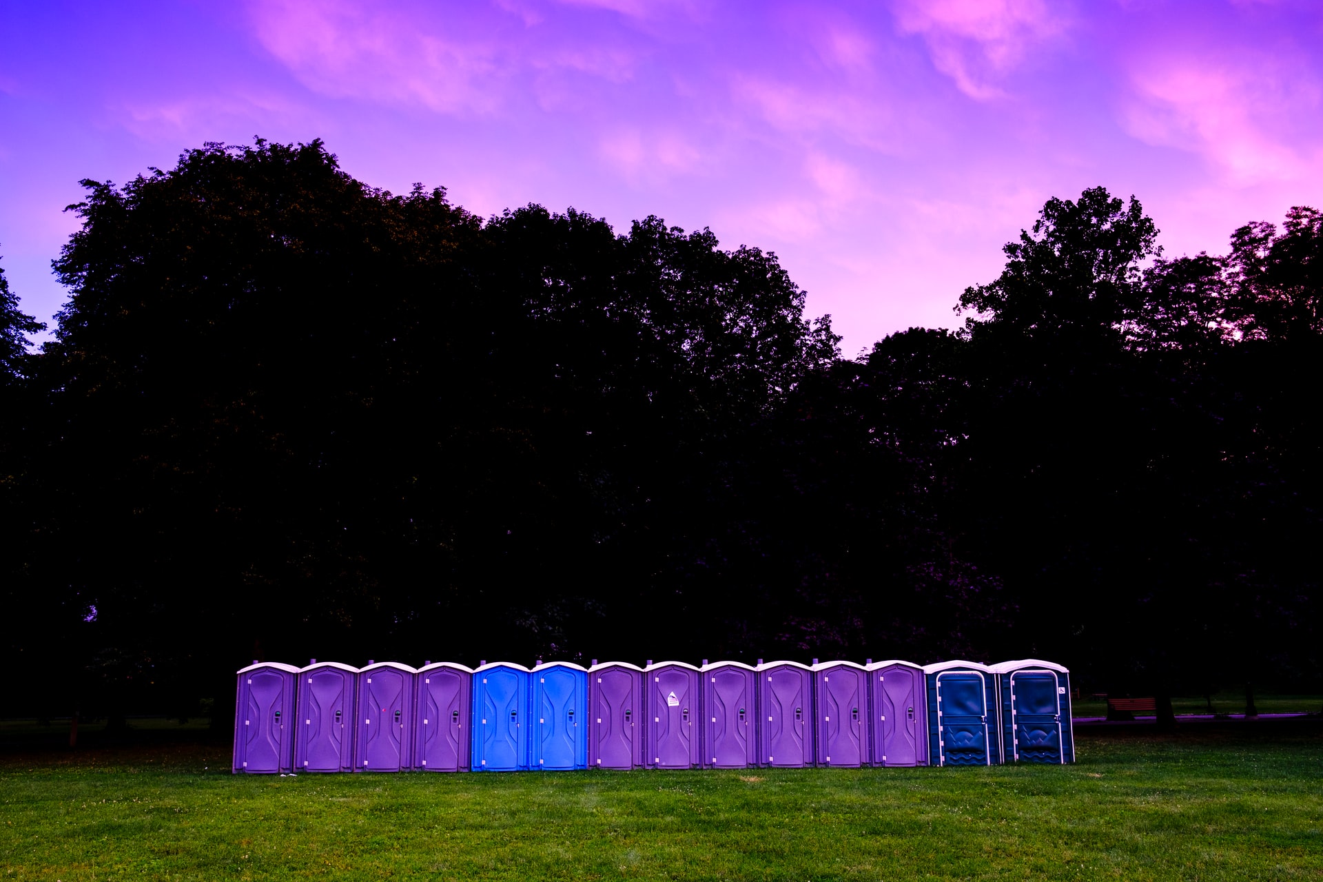 race day porta potty