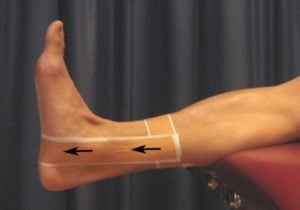 Taping techniques for ankles