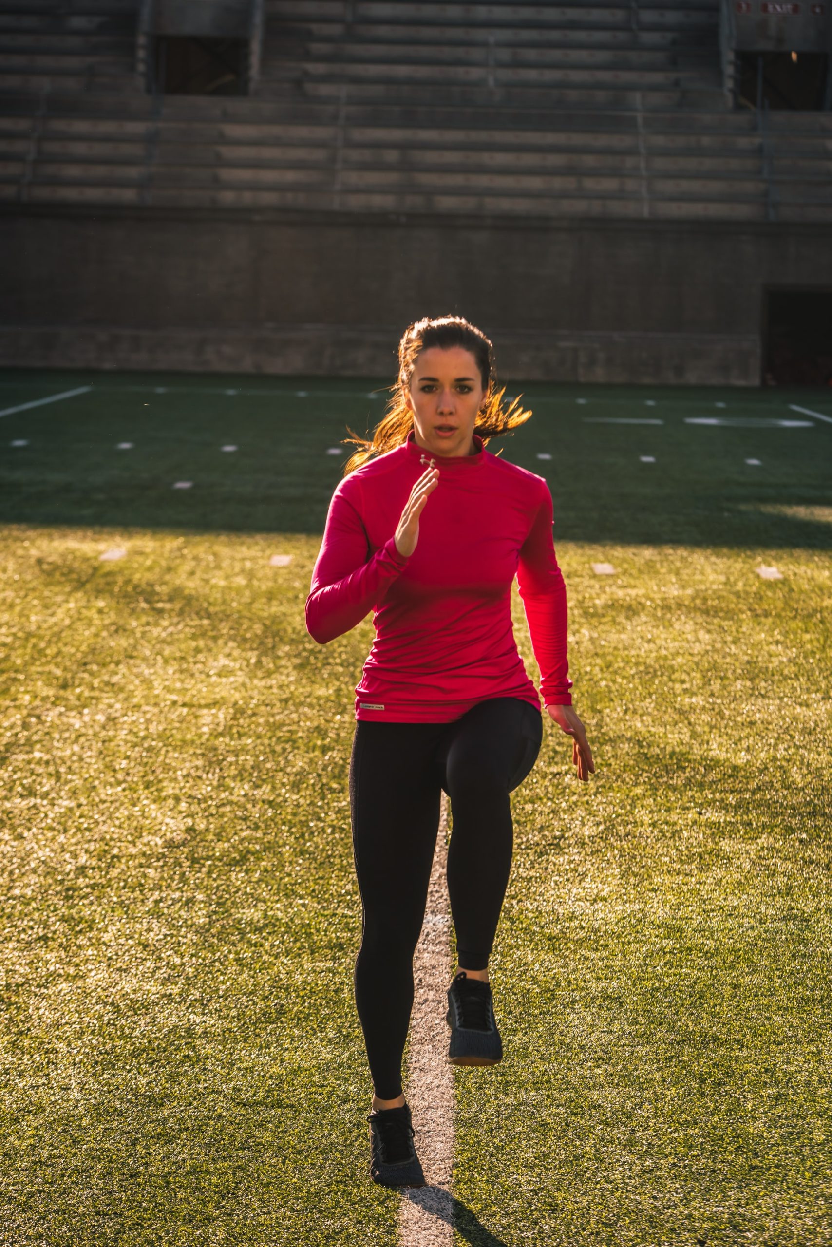 How to warm up for a running race 