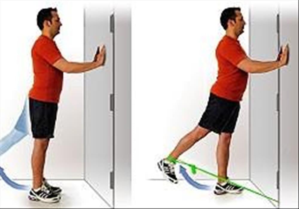Hip extension with resistance bands