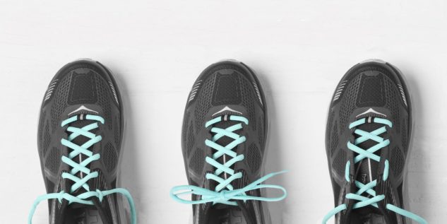 Shoe lace techniques for different foot types