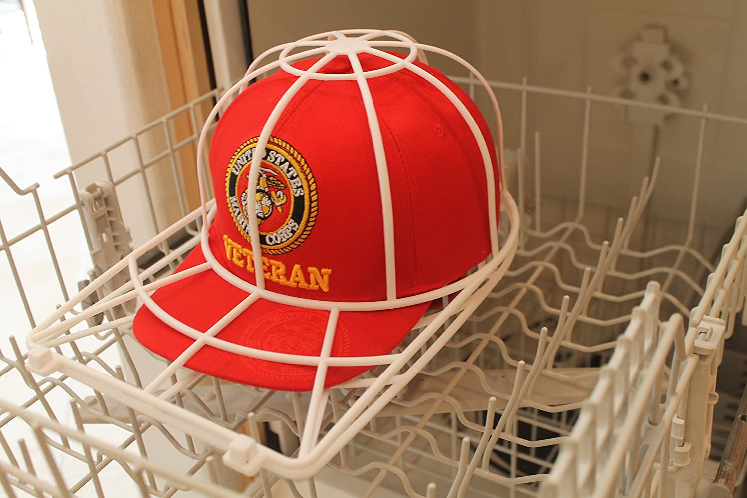 Cap buddy in the dishwasher
