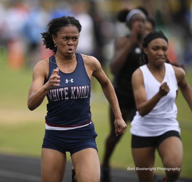 Runner not staying present, whilst running a race on a track
