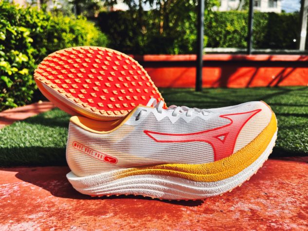 Zapatillas De Running Wave Duel Pro Mizuno - Naranjas - Hombre